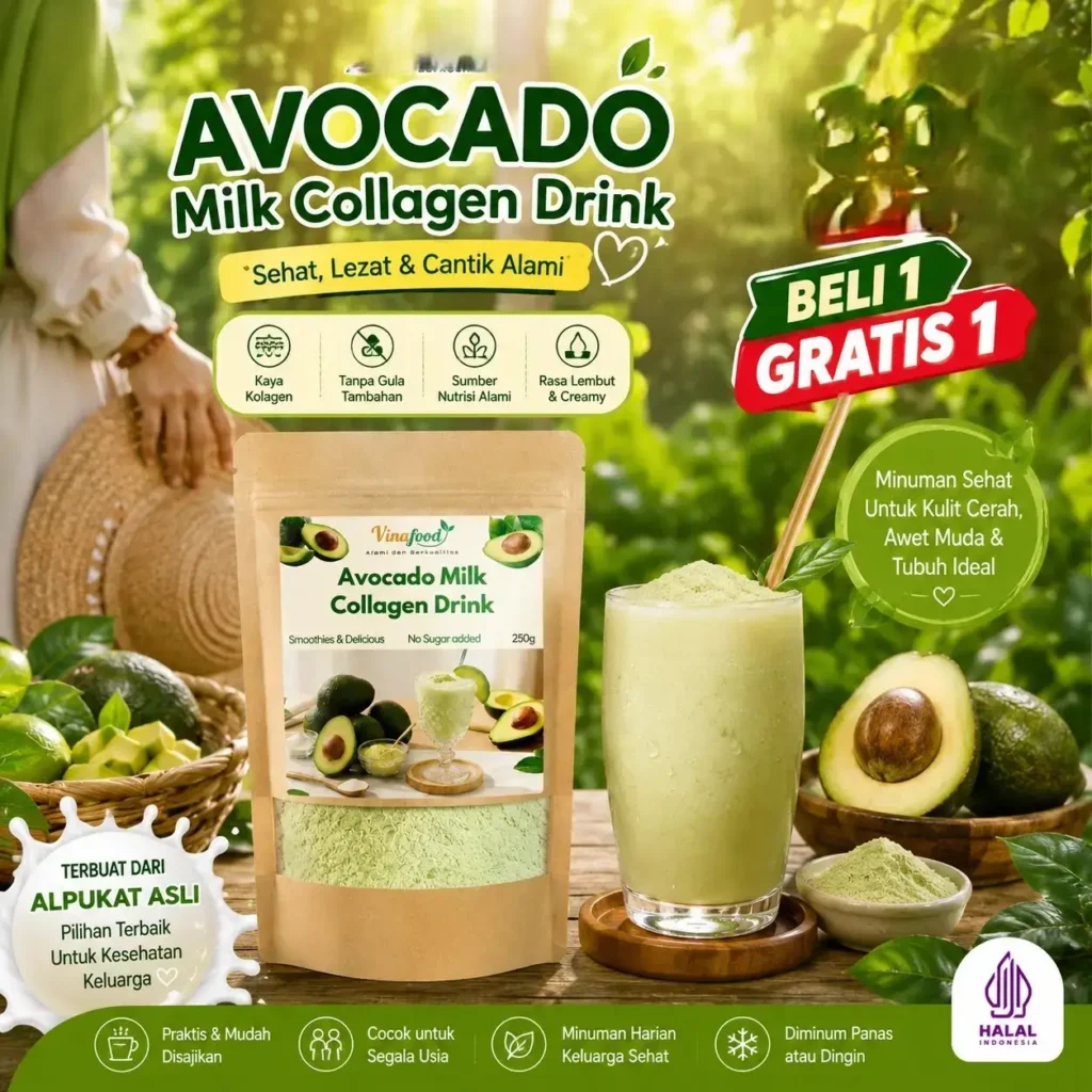 Avocado Milk Collagen Drink