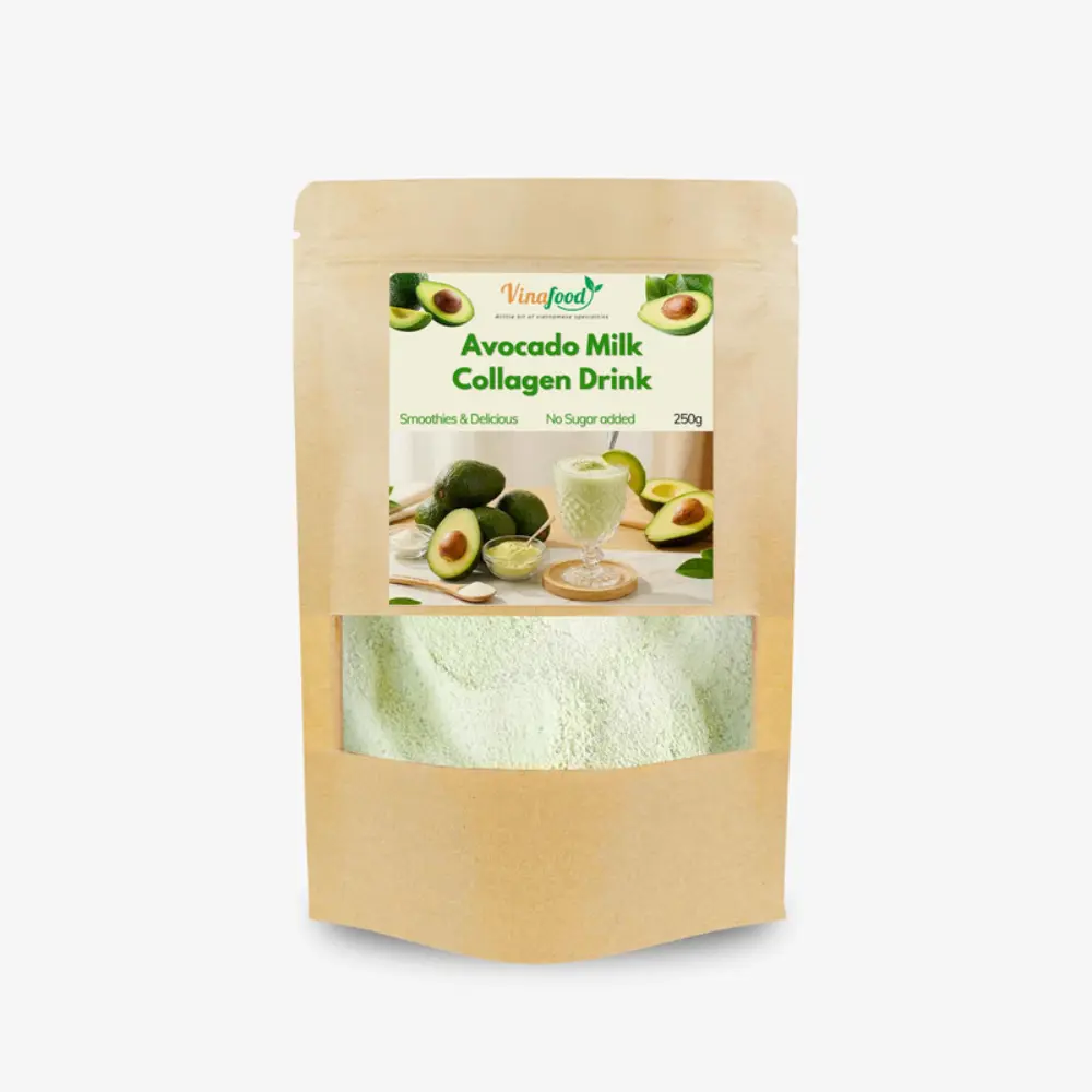 Cara Penyajian Avocado Milk Collagen