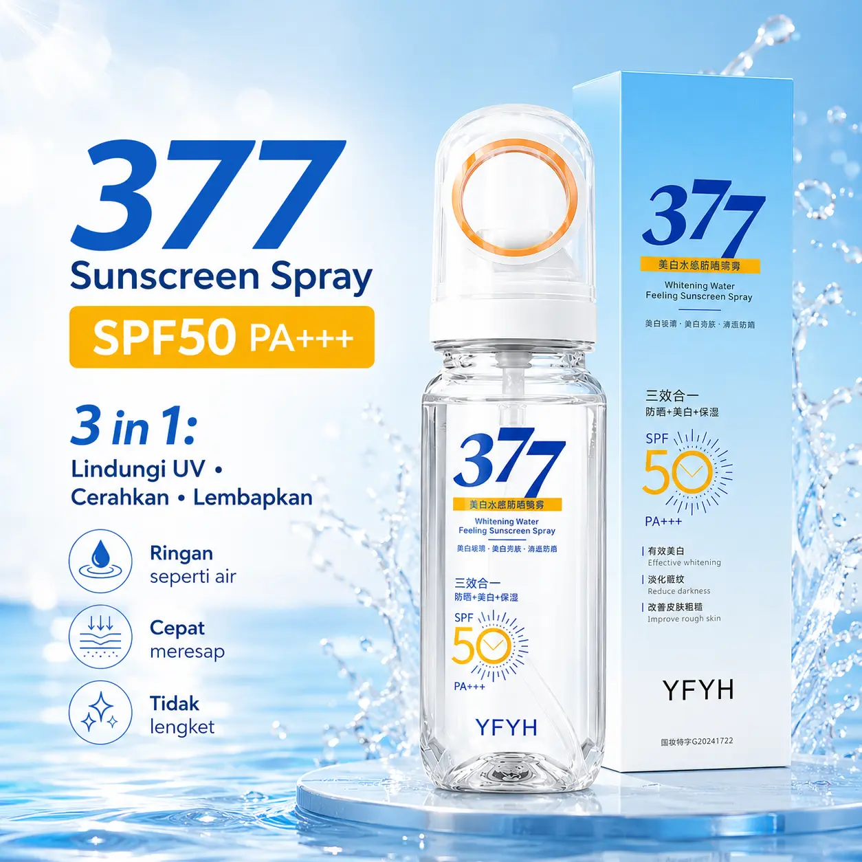 Sunscreen Spray