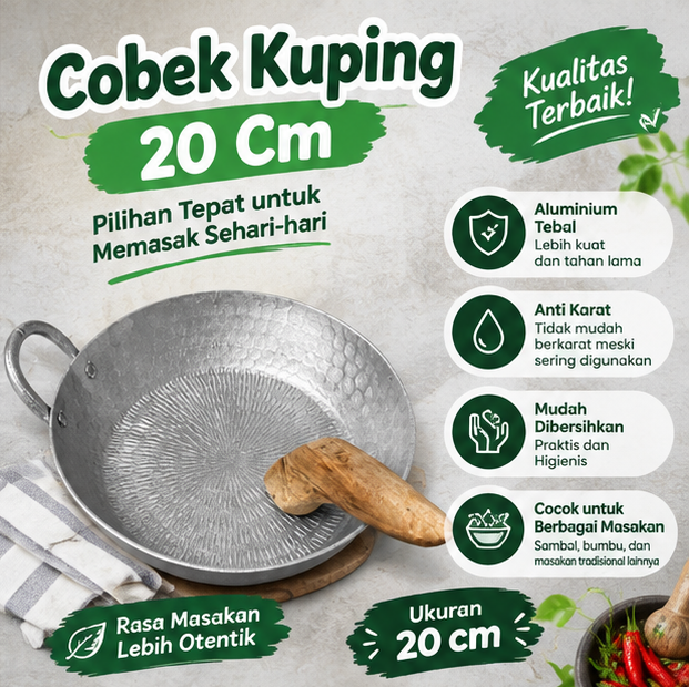 Keunggulan Cobek Kuping